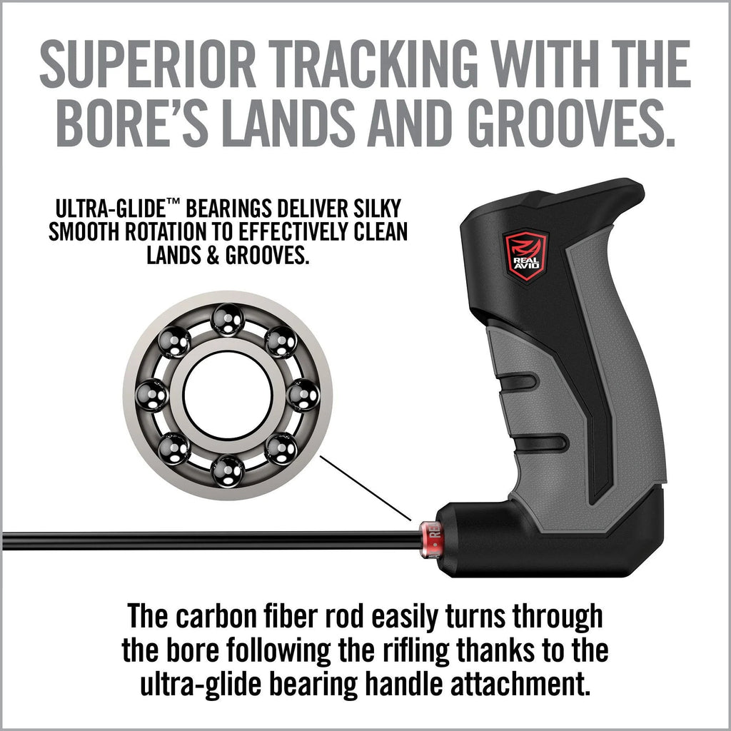 Bore-Max Smart Rod Handgun – 9″ Carbon Fiber