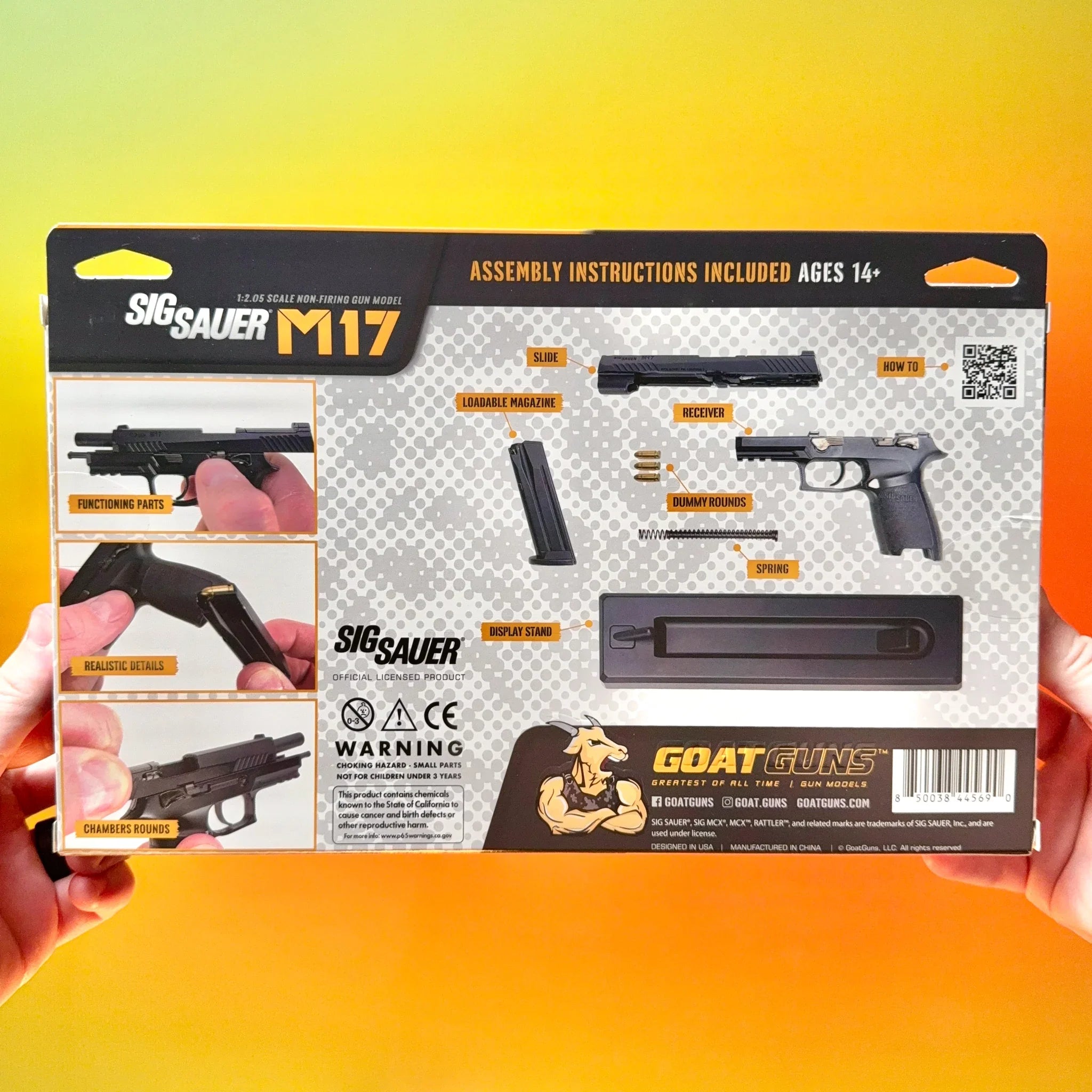 GoatGuns SIG Sauer M17 model Pistol in black M17-BLACK