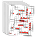 EZ2C Four Fun Game Styles: Paper Targets Shooting Range 11"x17" USA MADE