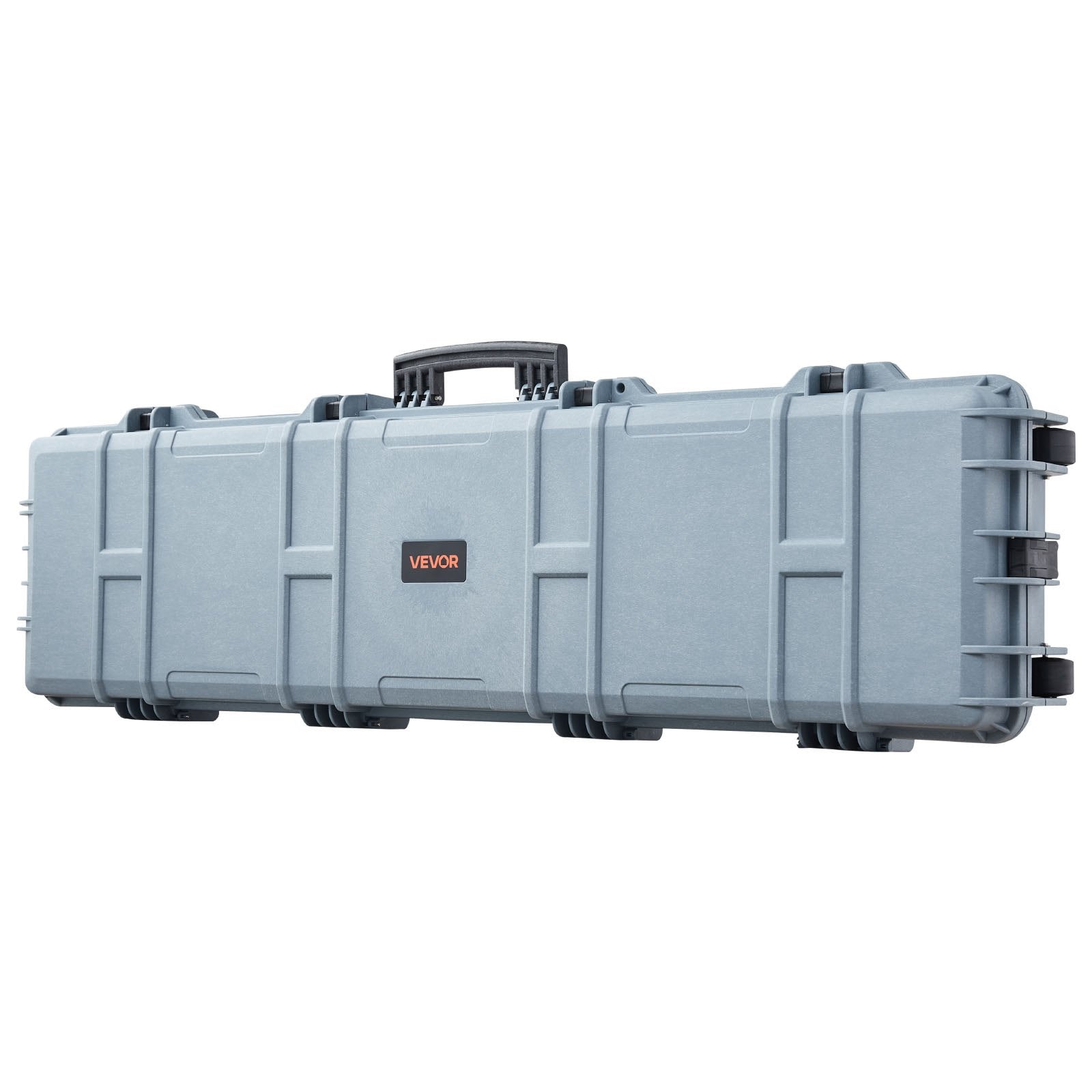 50" Hard Rifle Case, Lockable Rifle Case with Pre-cut Foams,Movable Gun Storage with Wheels, IP67 Waterproof & Dustproof Pistol Storage for Rifle, Shotgun, Airsoft Gun