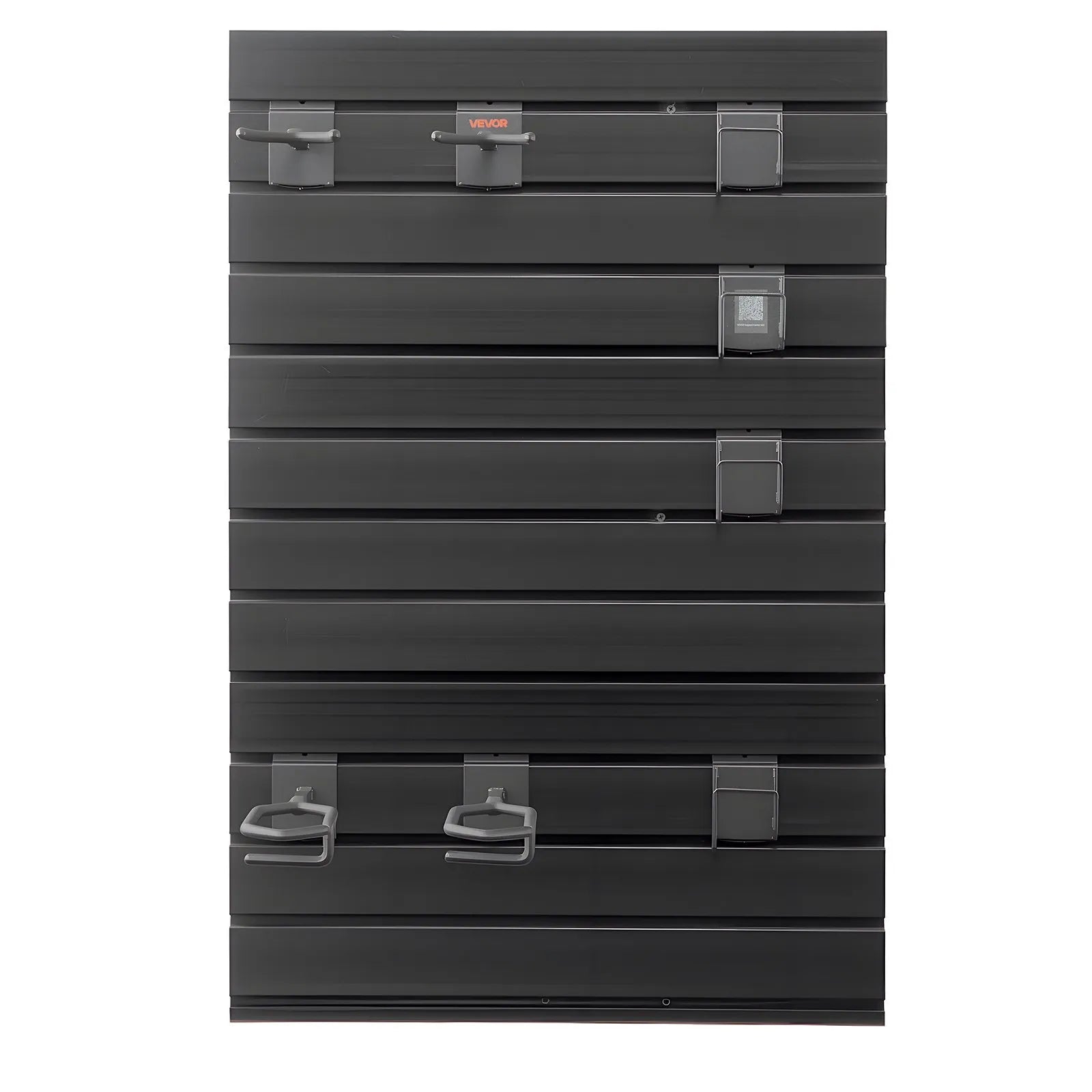 Wall Mount, Tactical Rifle Shotgun Handgun Storage, Heavy-Duty PVC Panels & Steel Wall Racks, Securely Holds up to 2 Rifles & 4 Pistols, Modular Firearms Gun Gear Accessories Organizer