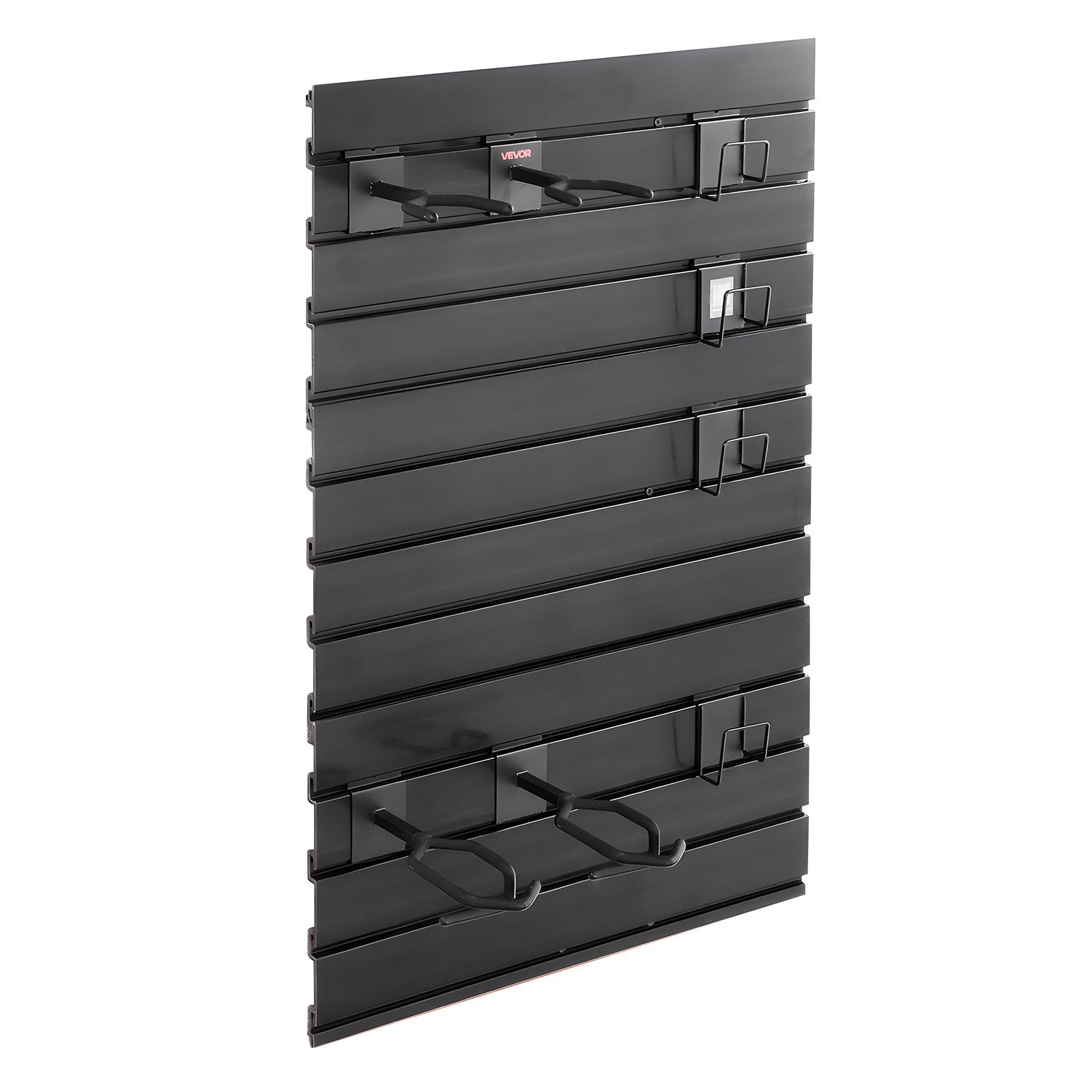 Wall Mount, Tactical Rifle Shotgun Handgun Storage, Heavy-Duty PVC Panels & Steel Wall Racks, Securely Holds up to 2 Rifles & 4 Pistols, Modular Firearms Gun Gear Accessories Organizer