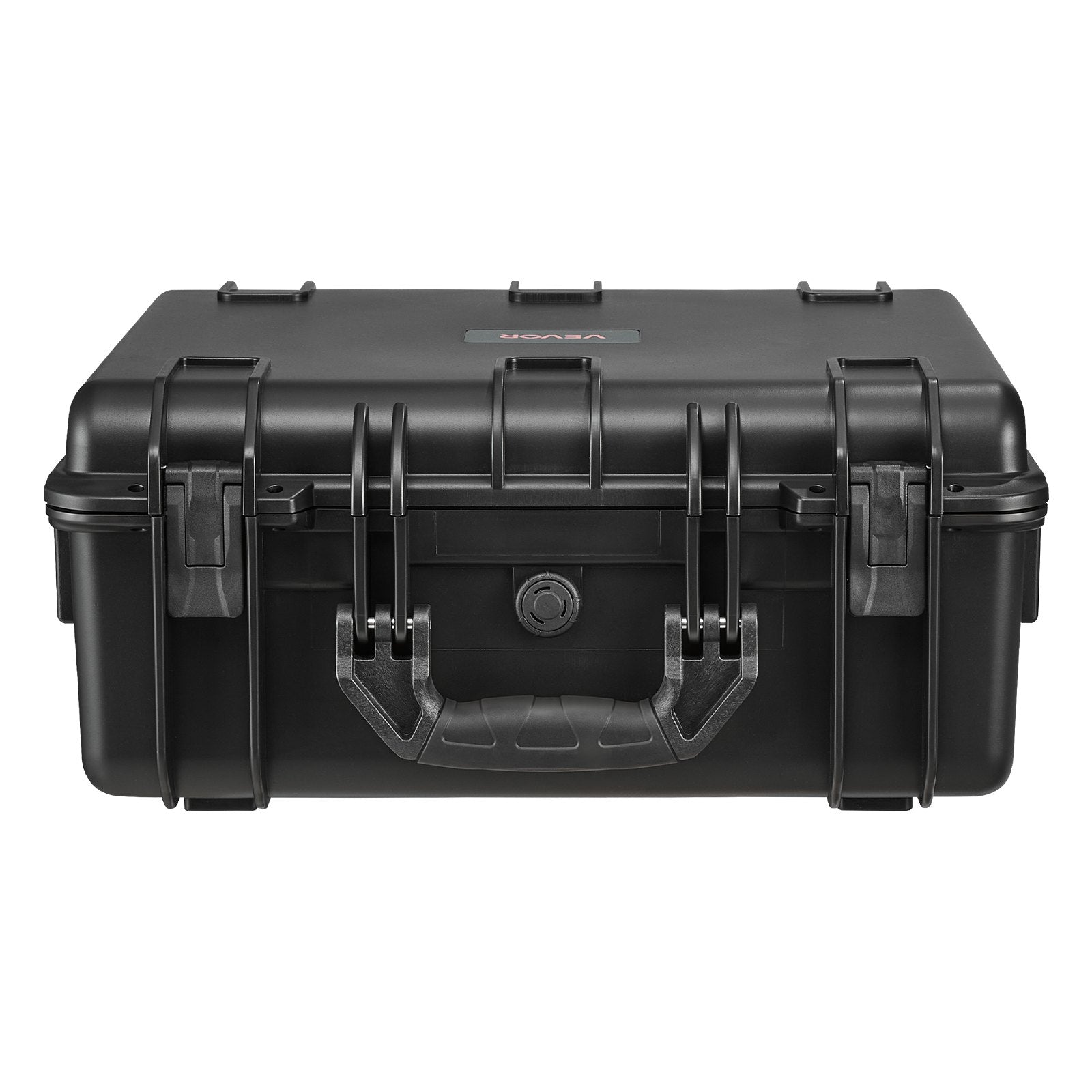 Hard Pistol Case, Heavy Duty Hard Gun Case with XPE Foam Lining, Waterproof Pistol Storage Box with Customizable Interior & Handle for Gun, Lenses, Camera, Gear, TSA Compliant, 18.7x12.5x7.5 in